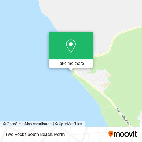 Mapa Two Rocks South Beach