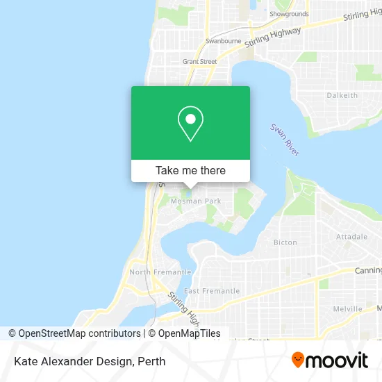 Mapa Kate Alexander Design