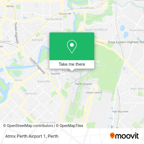 Mapa Atmx Perth Airport 1