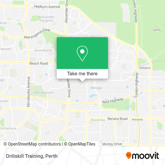 Mapa Drillskill Training