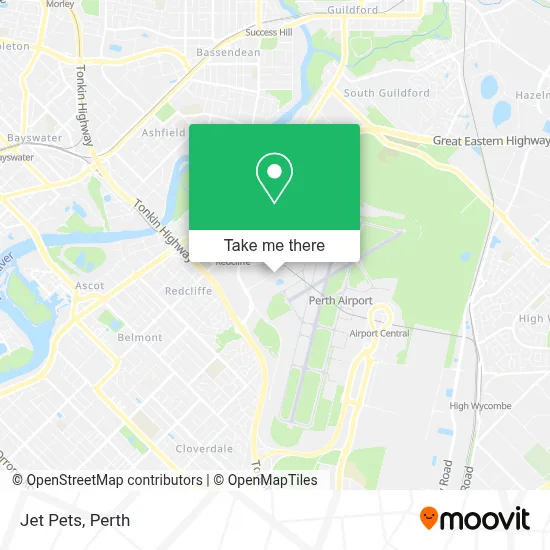 Mapa Jet Pets