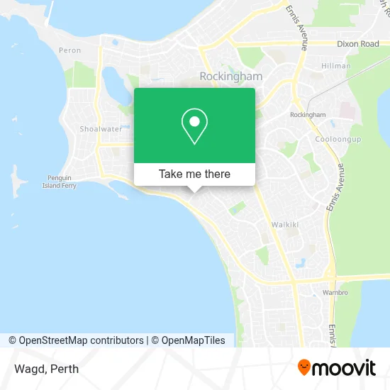 Mapa Wagd