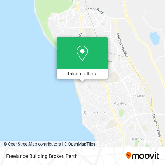 Mapa Freelance Building Broker