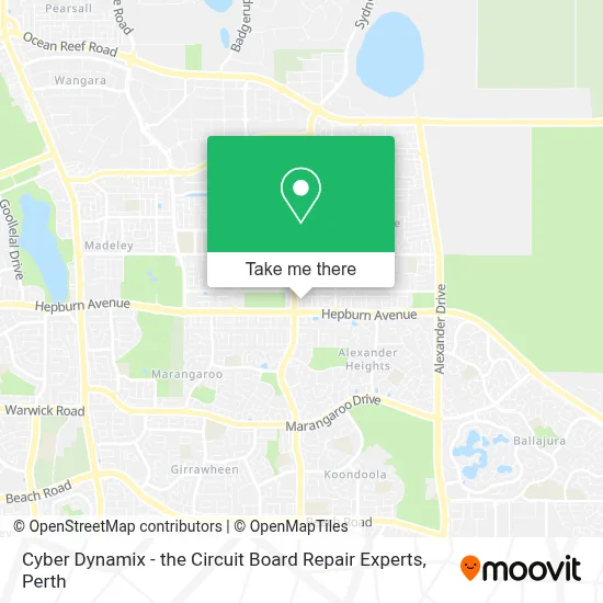 Mapa Cyber Dynamix - the Circuit Board Repair Experts