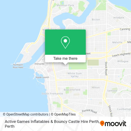 Mapa Active Games Inflatables & Bouncy Castle Hire Perth