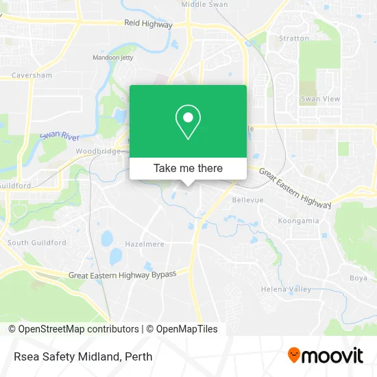 Mapa Rsea Safety Midland