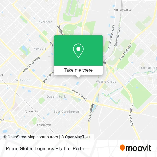 Mapa Prime Global Logistics Pty Ltd