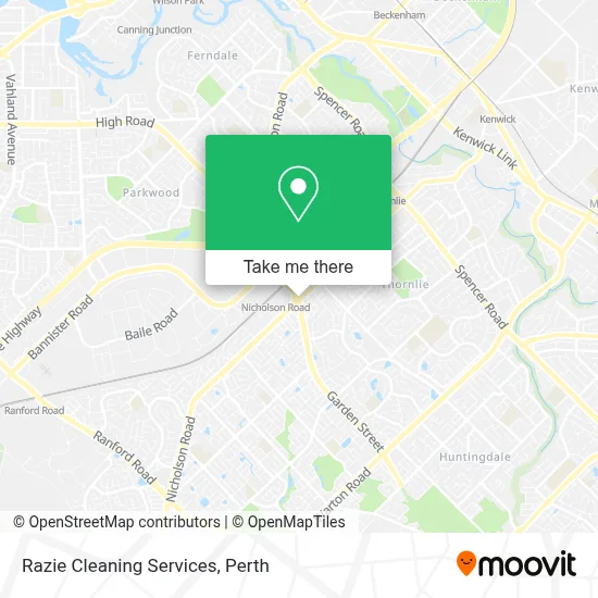 Mapa Razie Cleaning Services