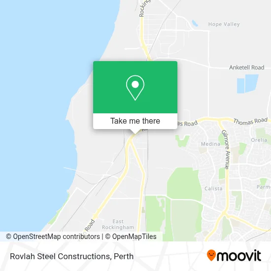 Rovlah Steel Constructions map