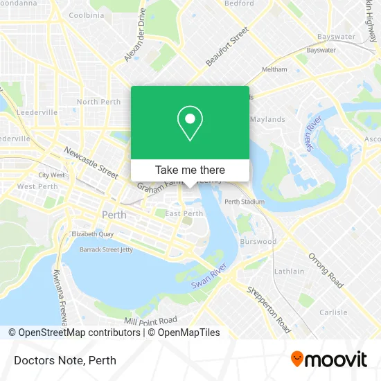 Mapa Doctors Note