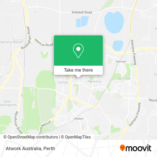 Atwork Australia map