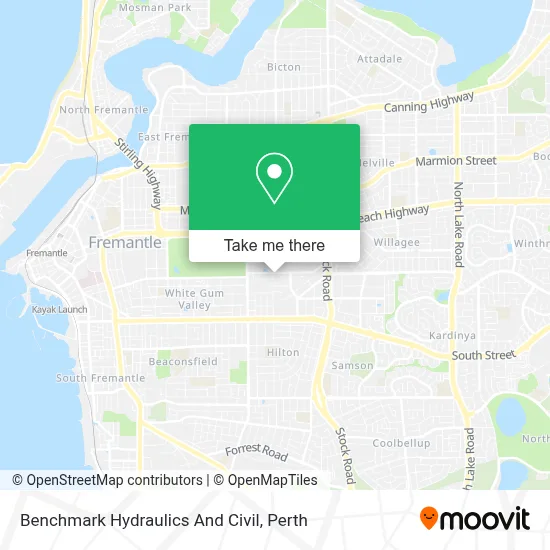 Mapa Benchmark Hydraulics And Civil