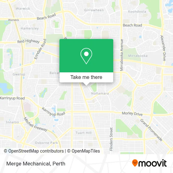 Mapa Merge Mechanical