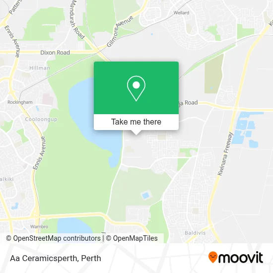 Mapa Aa Ceramicsperth