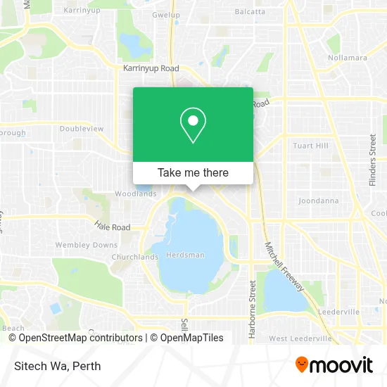 Mapa Sitech Wa