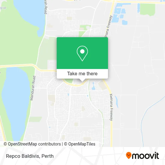 Mapa Repco Baldivis