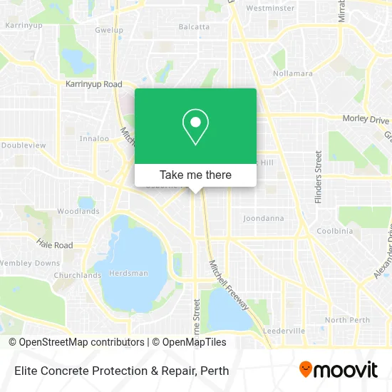 Elite Concrete Protection & Repair map