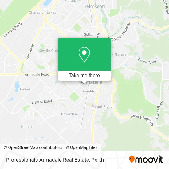 Mapa Professionals Armadale Real Estate