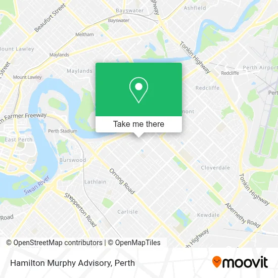 Mapa Hamilton Murphy Advisory