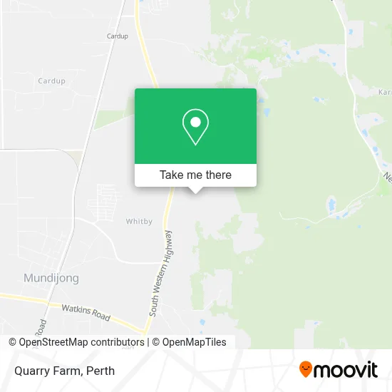 Mapa Quarry Farm