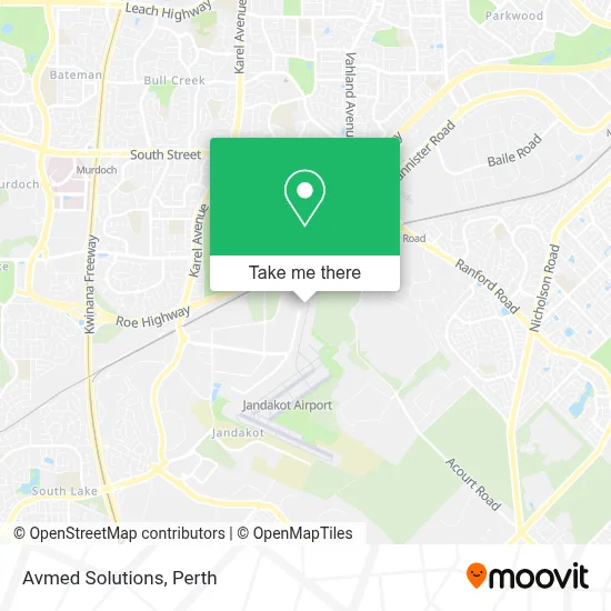 Mapa Avmed Solutions