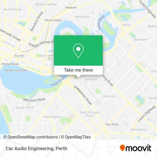 Car Audio Engineering map