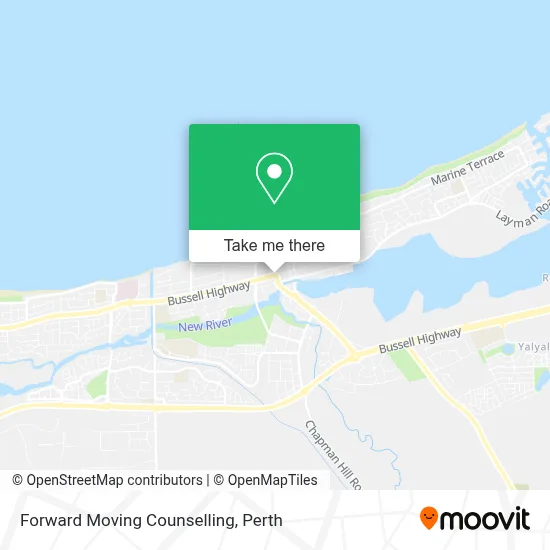 Mapa Forward Moving Counselling