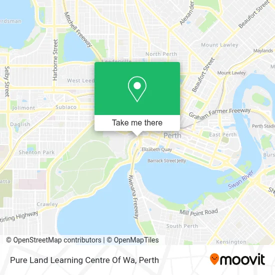 Mapa Pure Land Learning Centre Of Wa