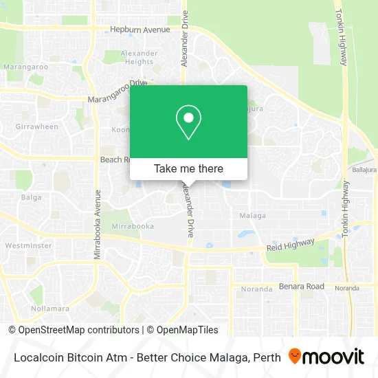 Mapa Localcoin Bitcoin Atm - Better Choice Malaga