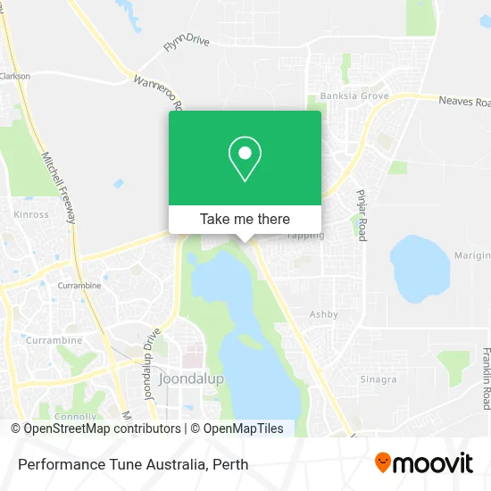 Performance Tune Australia map