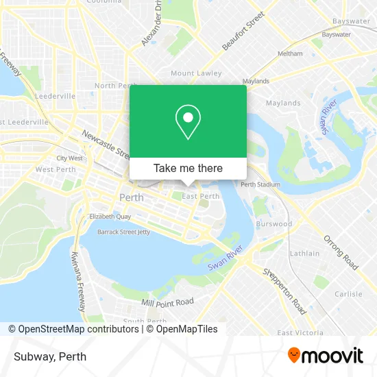 Mapa Subway