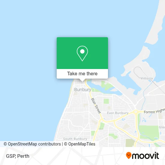 Mapa Gsp