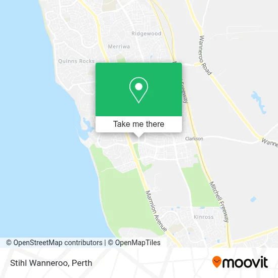 Mapa Stihl Wanneroo