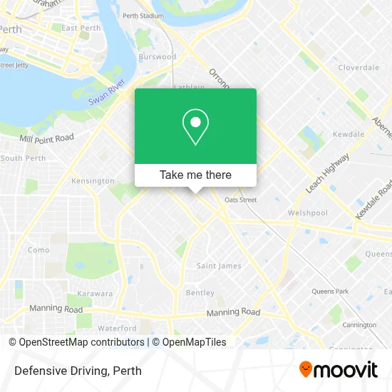 Defensive Driving map