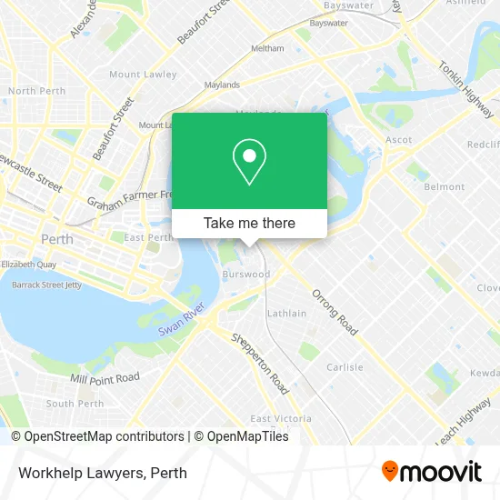 Mapa Workhelp Lawyers