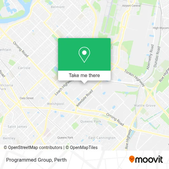 Mapa Programmed Group