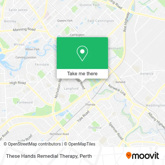 Mapa These Hands Remedial Therapy