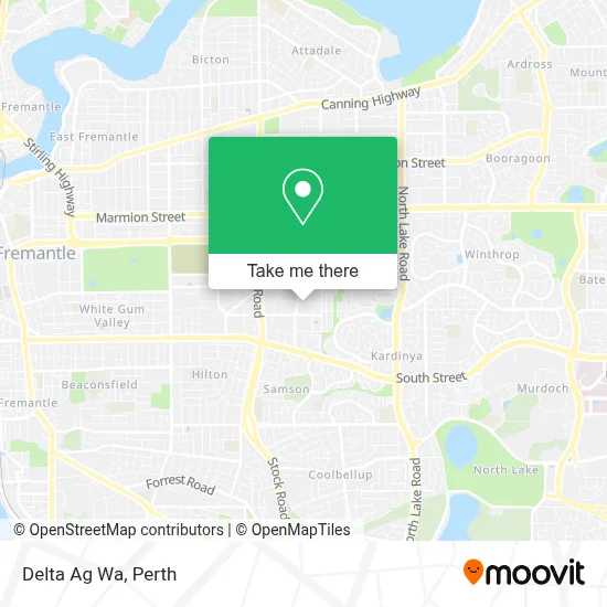 Mapa Delta Ag Wa