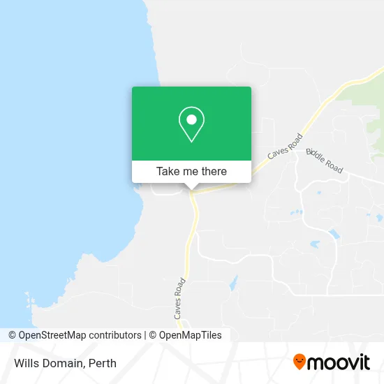 Mapa Wills Domain
