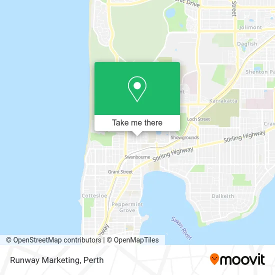 Mapa Runway Marketing
