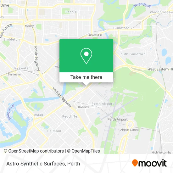 Astro Synthetic Surfaces map