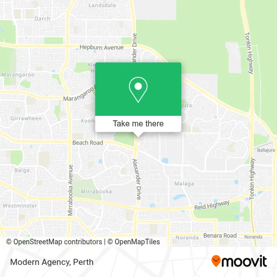 Mapa Modern Agency