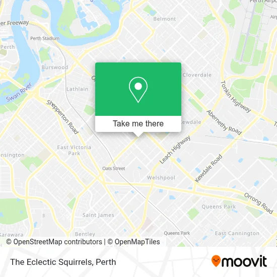 Mapa The Eclectic Squirrels