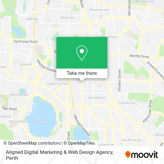 Aligned Digital Marketing & Web Design Agency map
