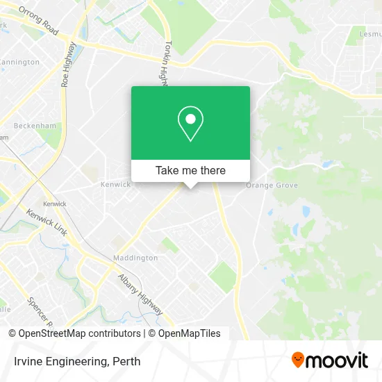 Mapa Irvine Engineering