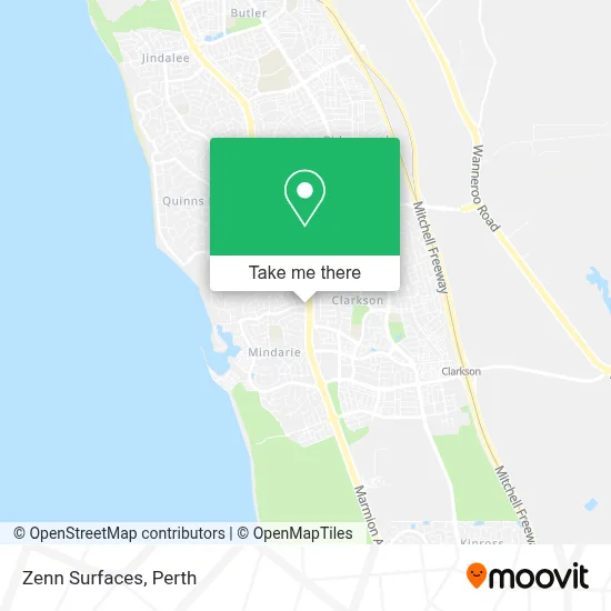 Mapa Zenn Surfaces