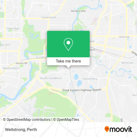 Mapa Wellstrong