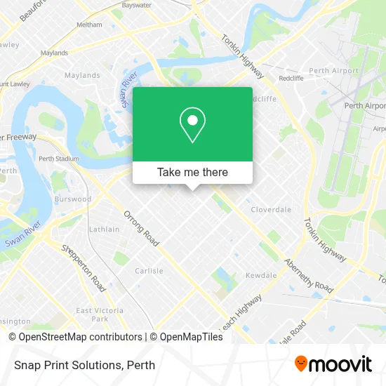 Mapa Snap Print Solutions