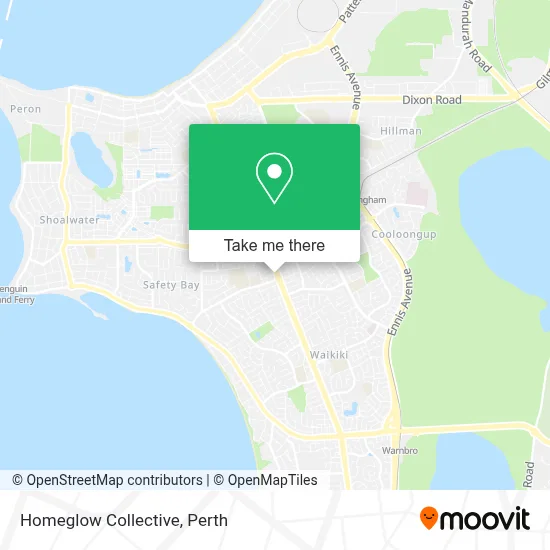 Mapa Homeglow Collective