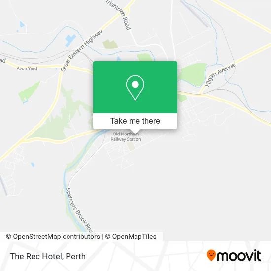 Mapa The Rec Hotel